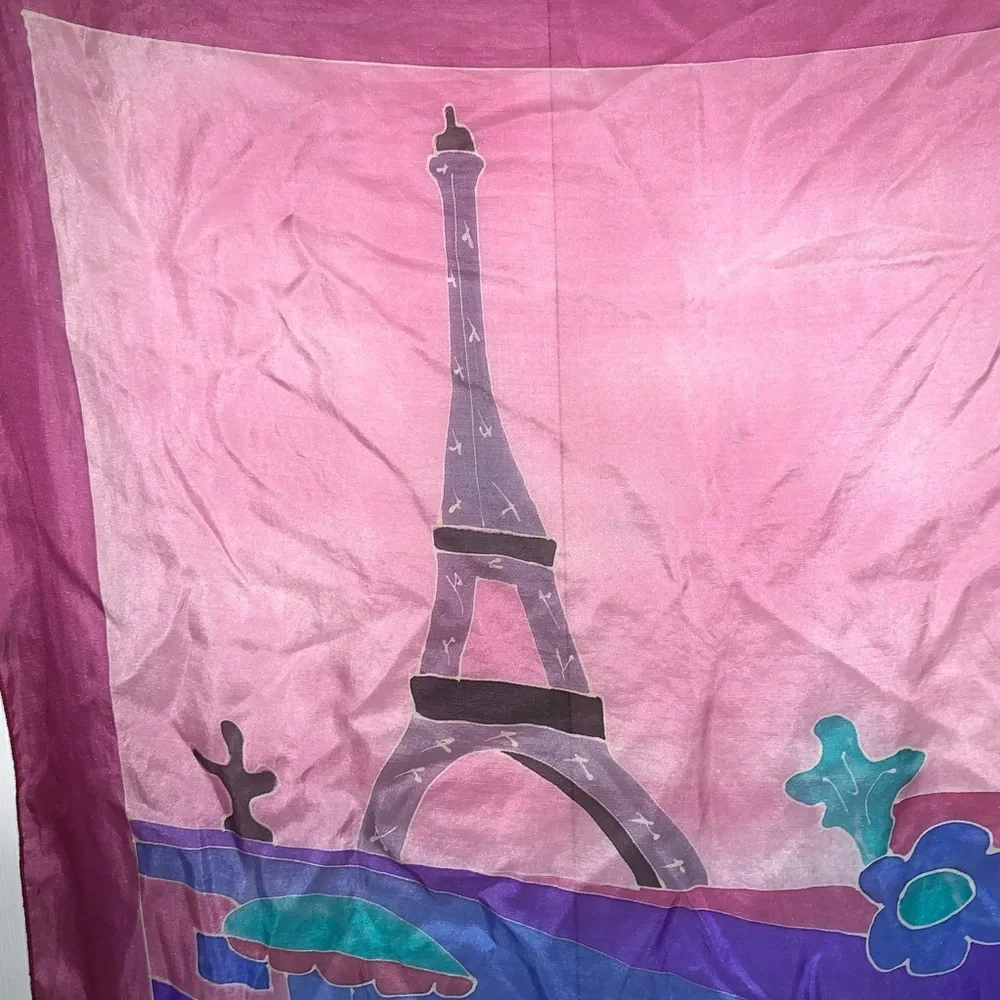 Paris Eiffel Tower scarf tapestry